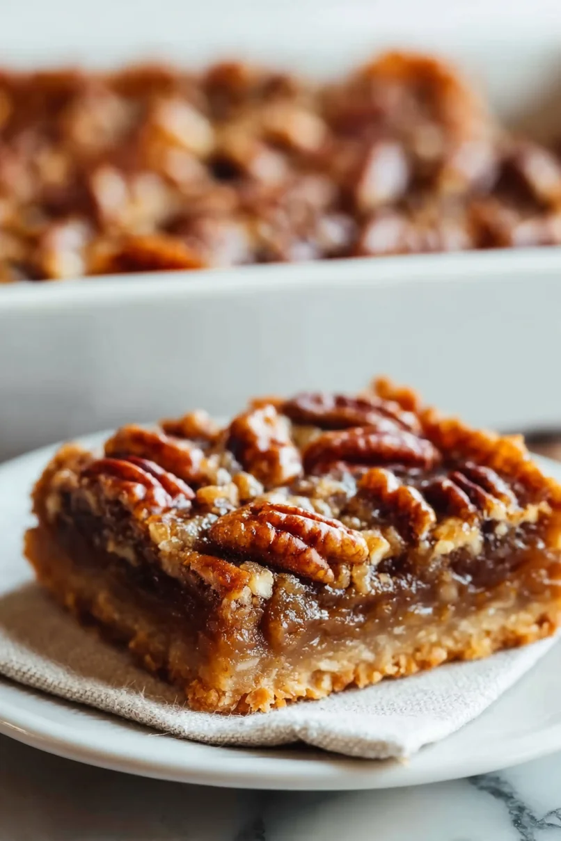 Mouthwatering Pecan Pie Bars