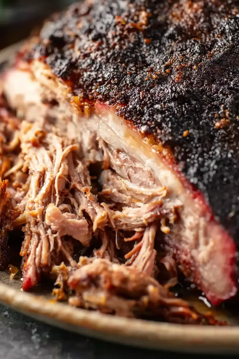 Tasty Smoked Pork Shoulder