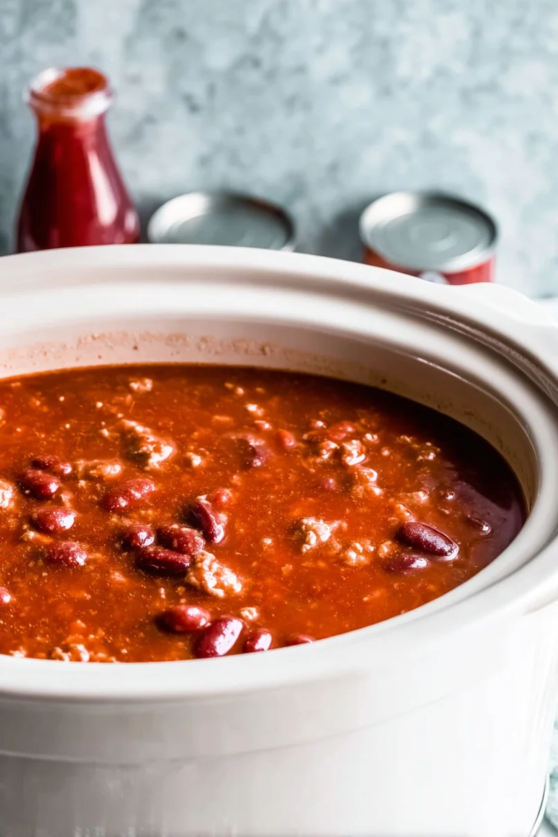 Savory Chili Recipe with V8 Juice