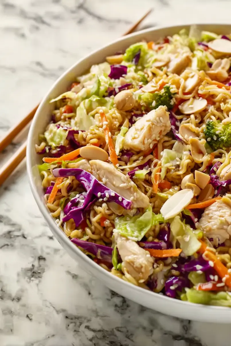 Best Asian Ramen Noodles Chicken Salad