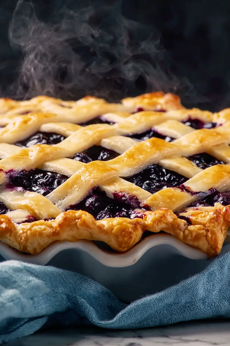 Best Blueberry Pie with Frozen Blueberries