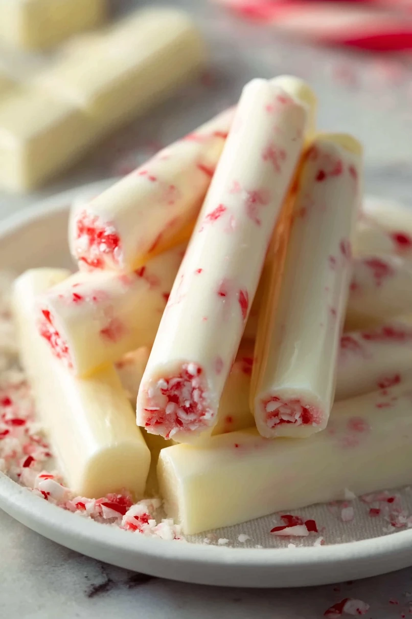 Homemade Christmas Peppermint Sticks