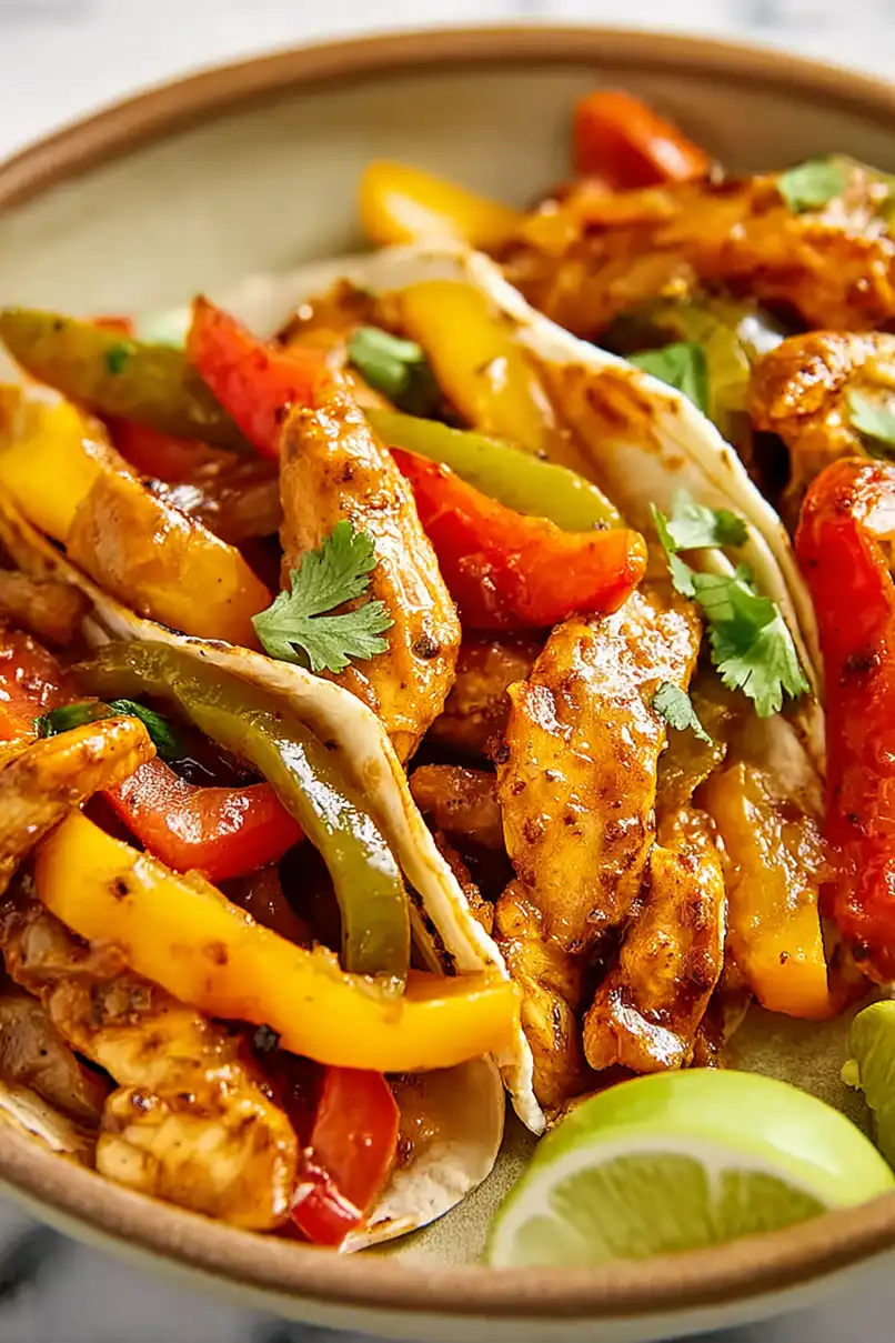 Tasty Instant Pot Chicken Fajitas