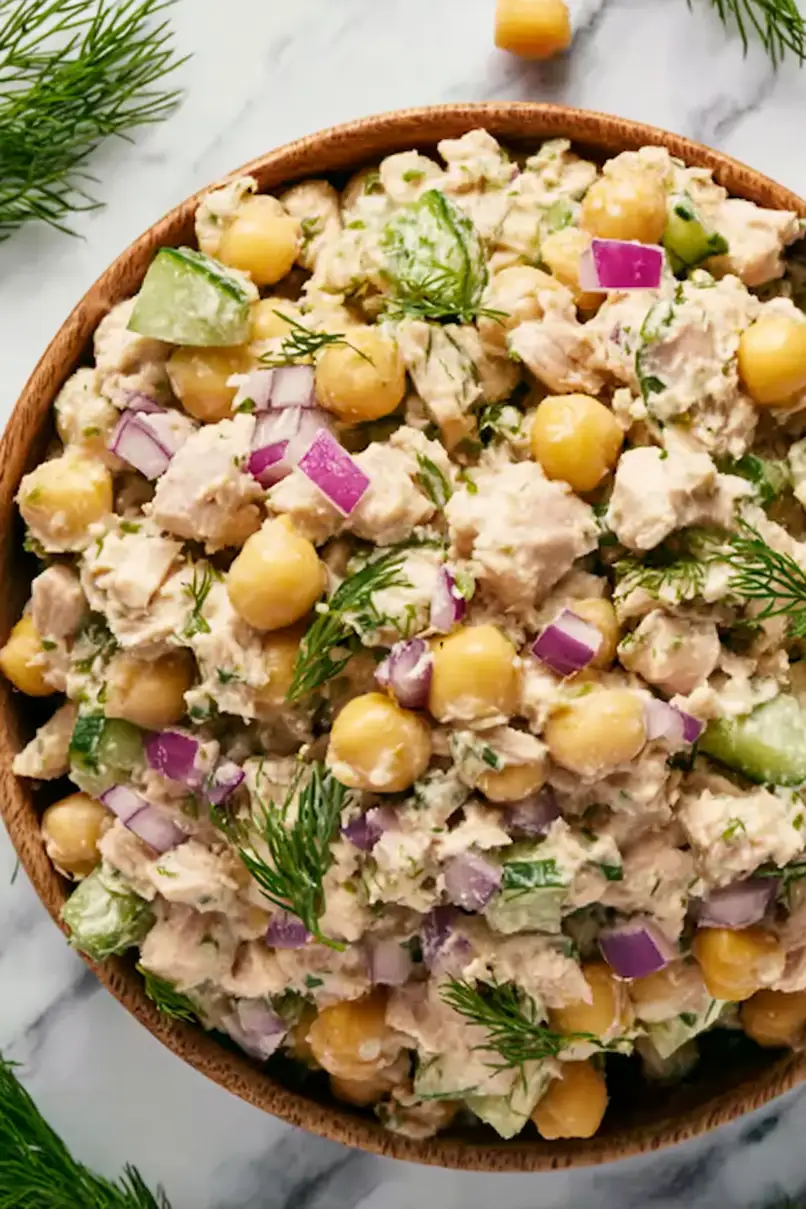 Best Chickpea Tuna Salad
