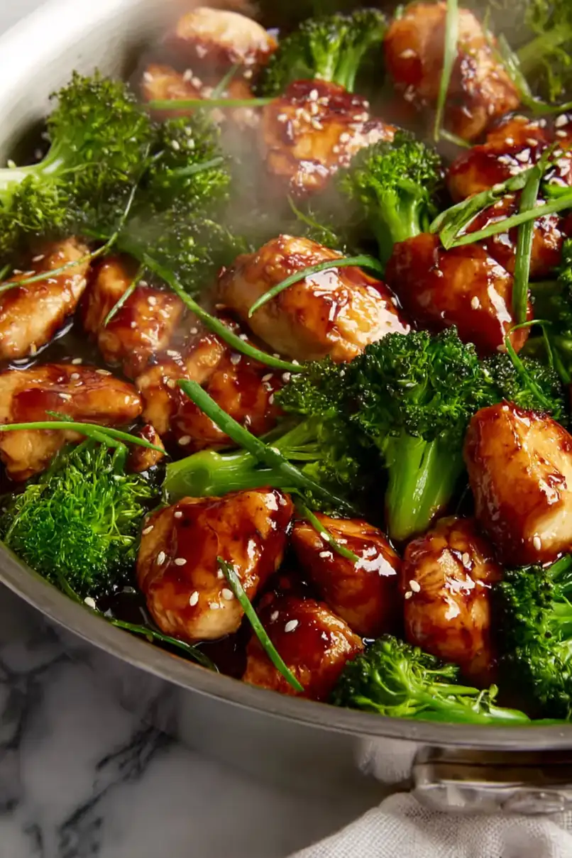 Easy Teriyaki Chicken Broccoli Stir Fry