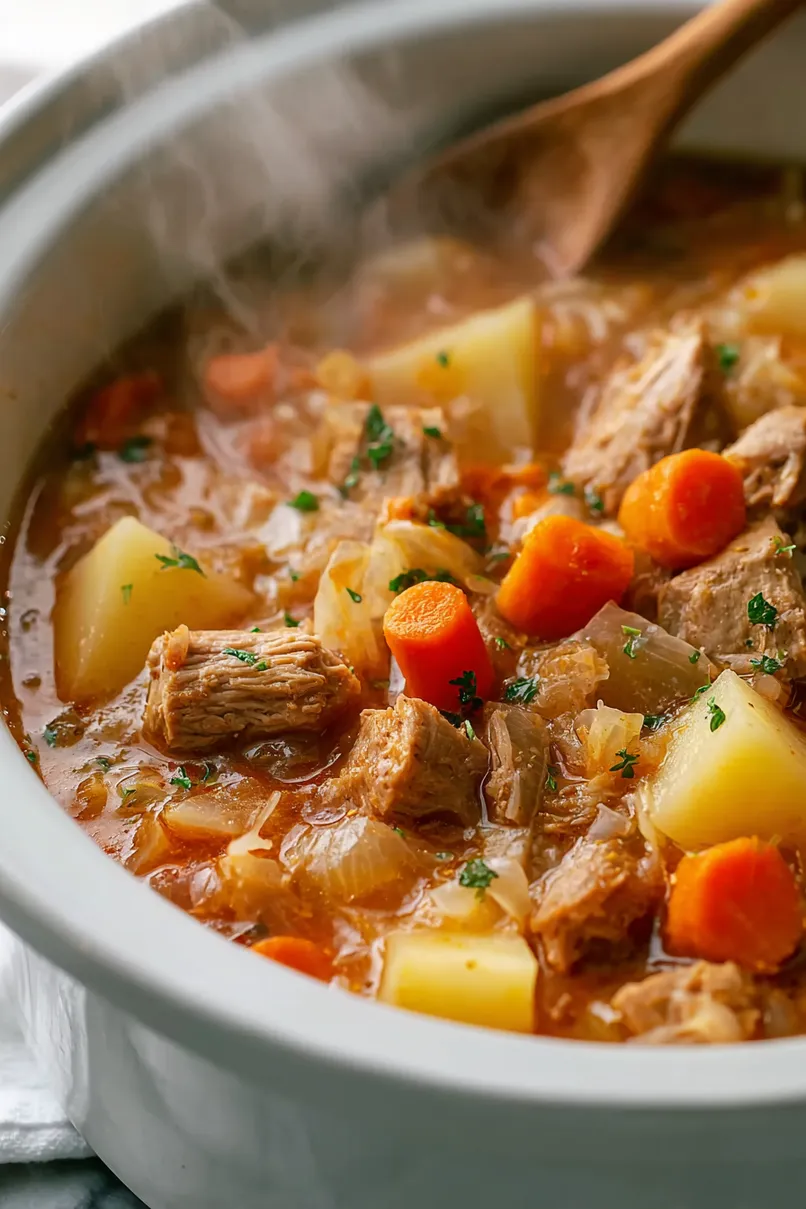 Best Pork and Cabbage Stew Recipe