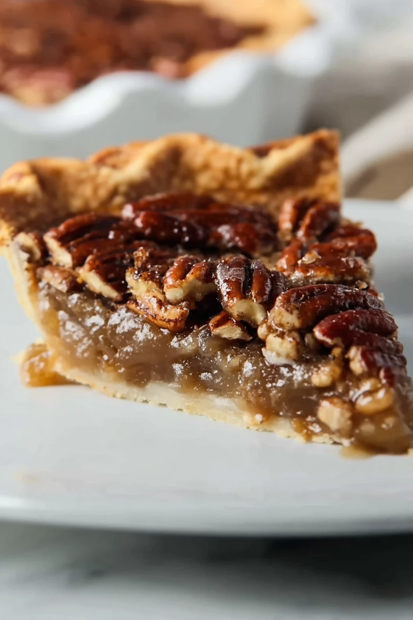 Healthy Zero Sugar Pecan Pie