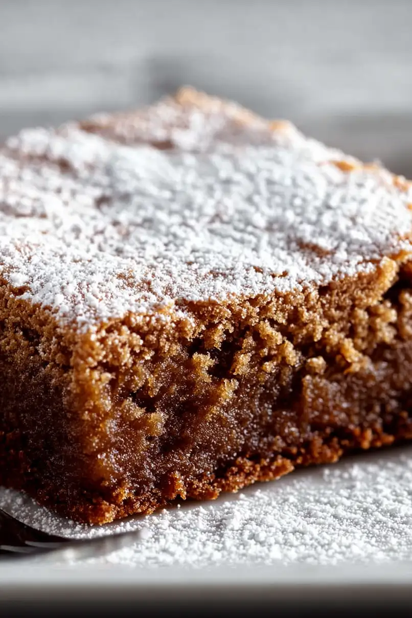Simple Gingerbread Brownies
