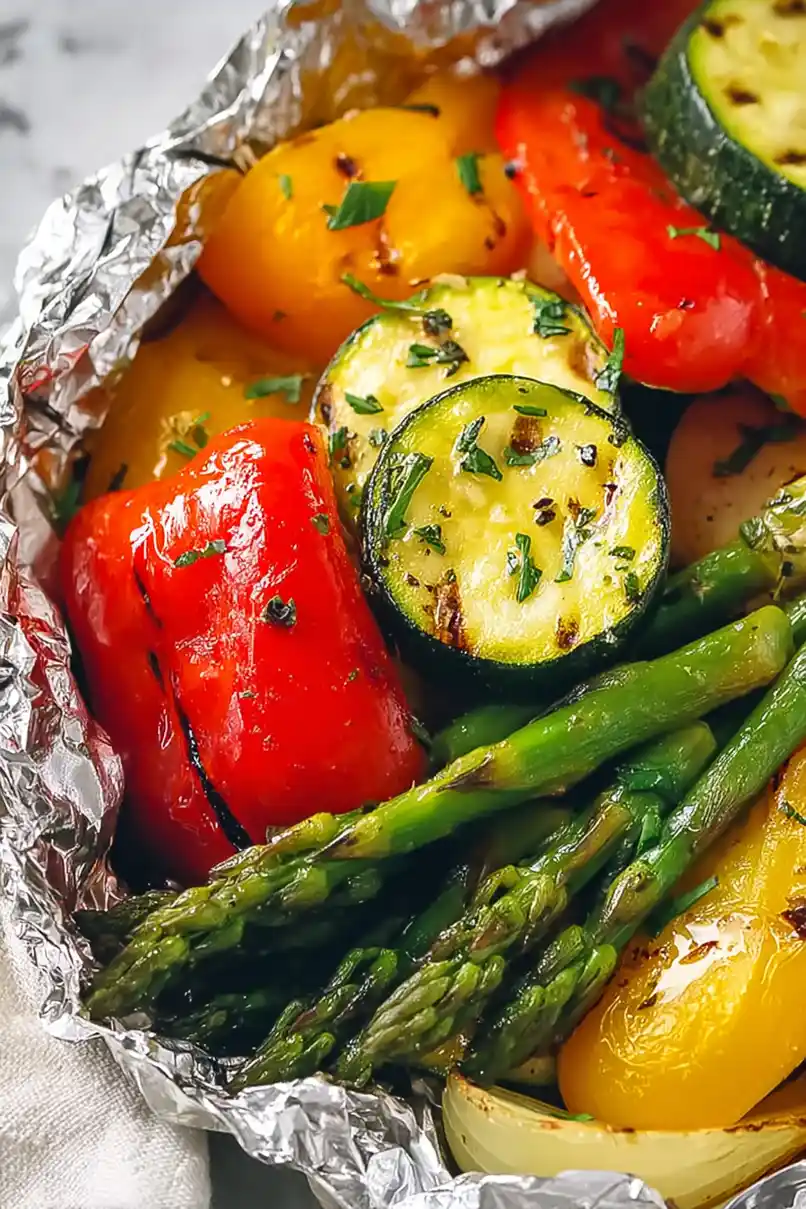 Simple Grilled Veggies in Foil
