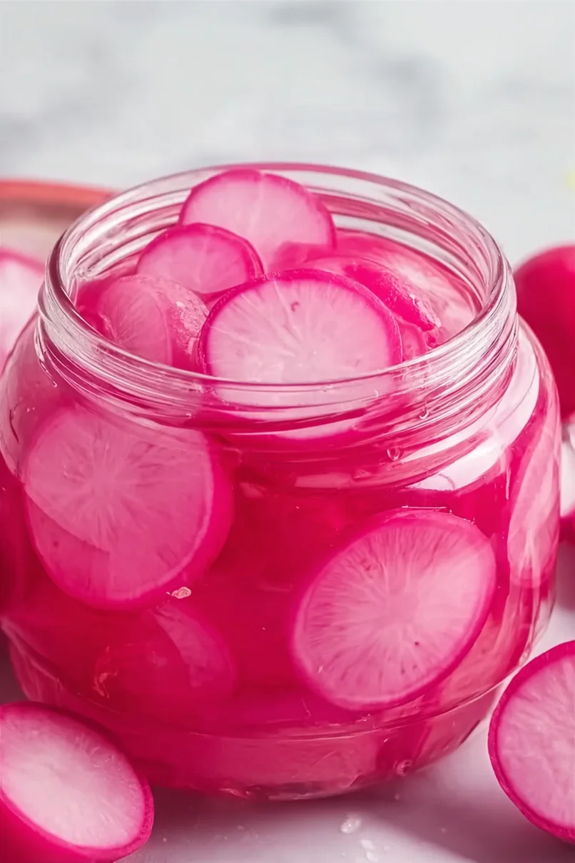 Quick & Easy Pickled Radishes