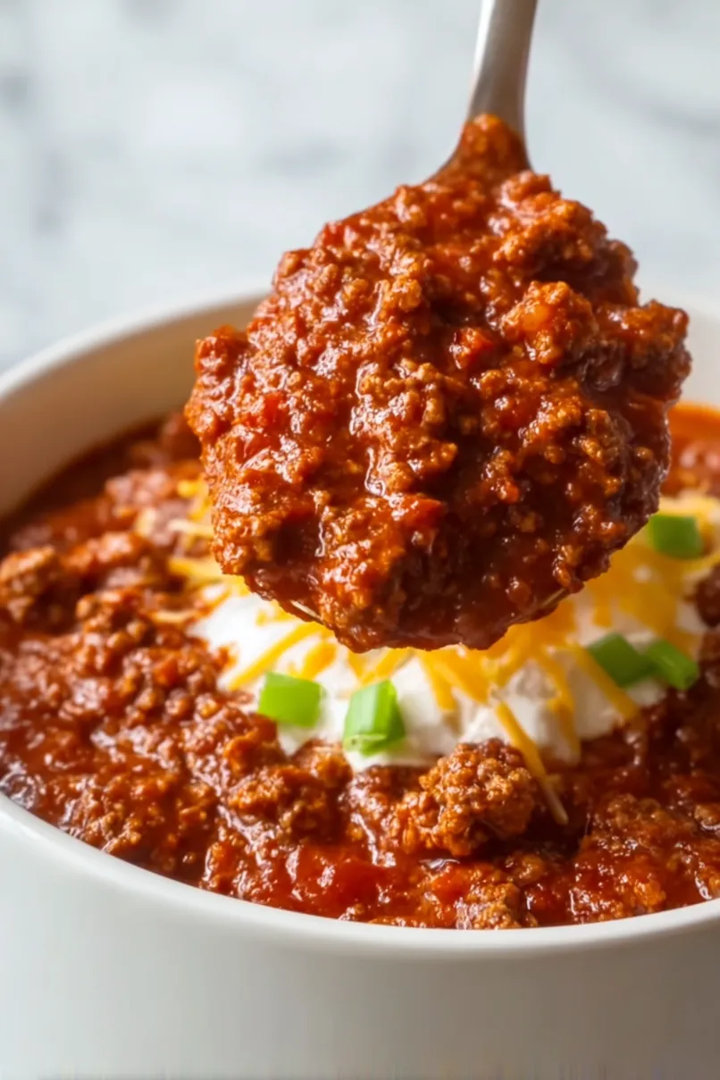 Simple Slow Cooker No Bean Chili