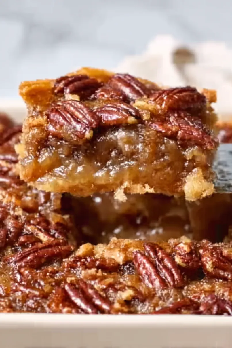 Healthy Twist on Pecan Pie Cobbler