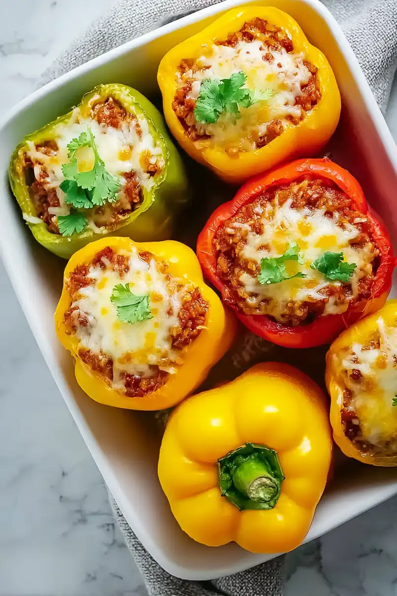 Delicious Stuffed Bell Peppers for Freezing