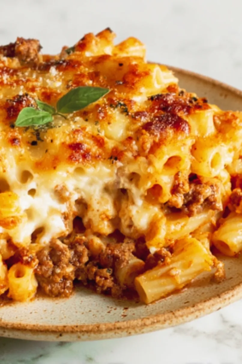 Easy Baked Ziti for a Crowd
