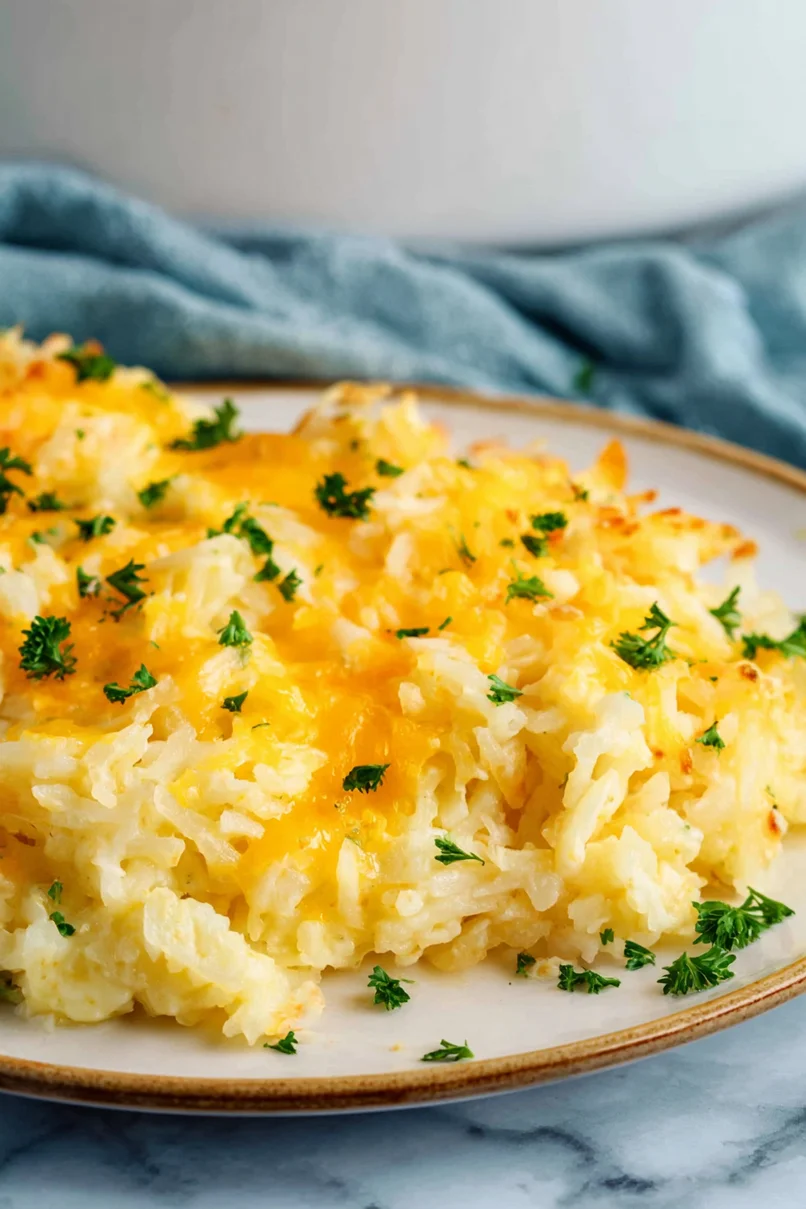 Easy Hashbrown Casserole Crockpot