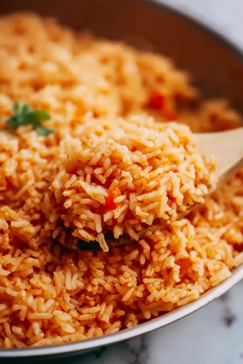 Flavorful Mexican Rice with Tomato Bouillon