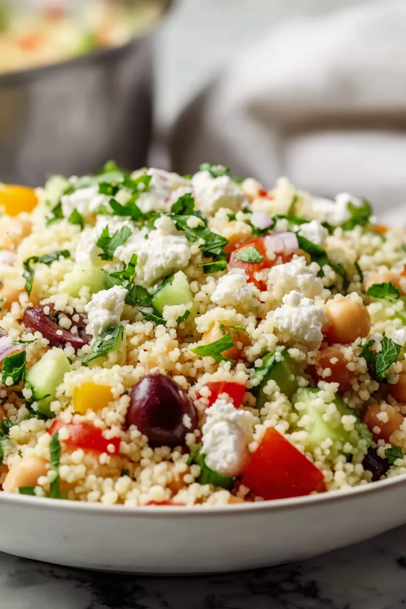 Light Mediterranean Couscous Salad