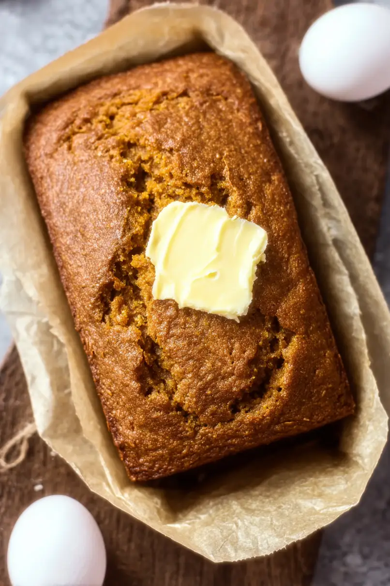 Fluffy Paleo Pumpkin Bread