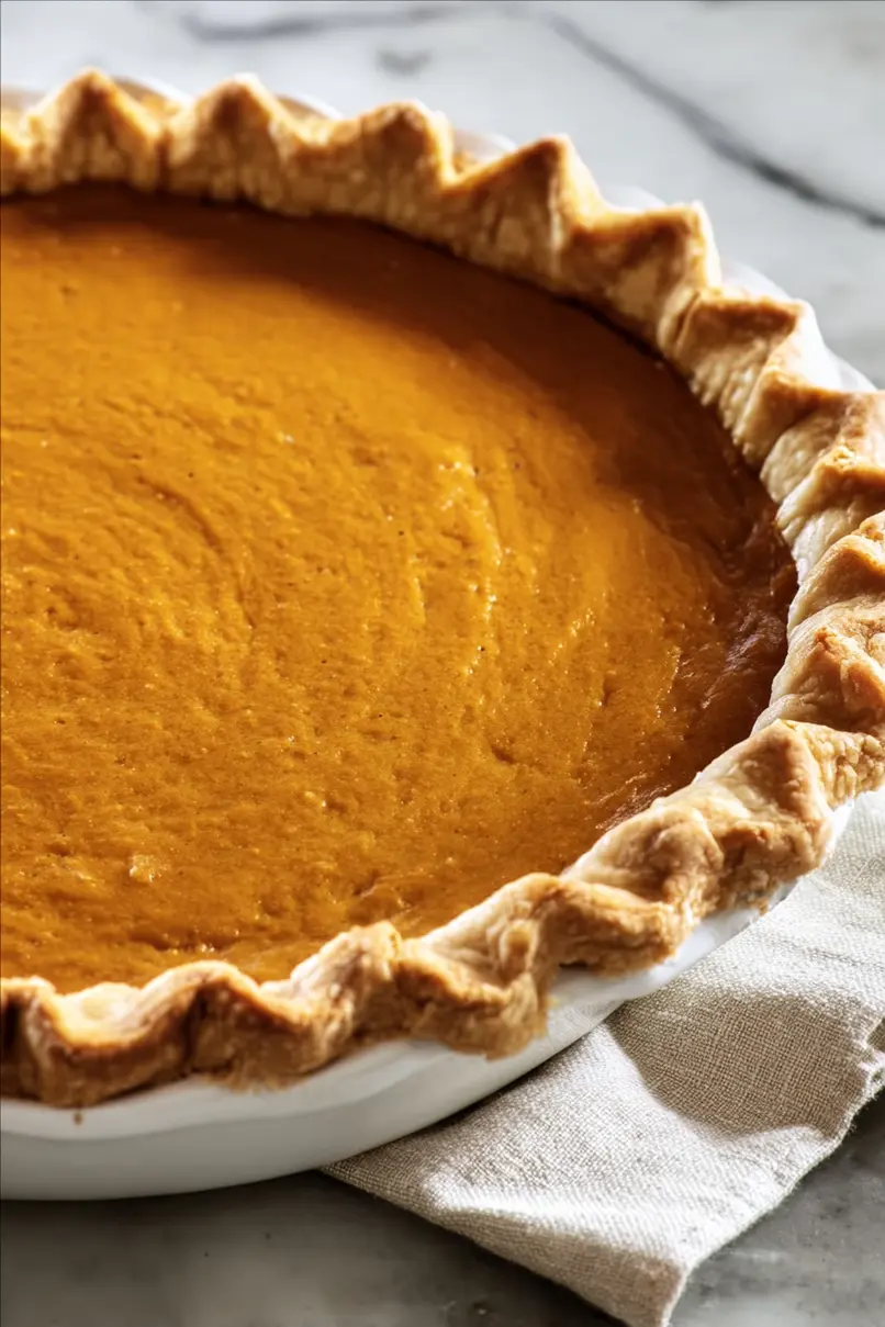 Pumpkin Pie from Scratch