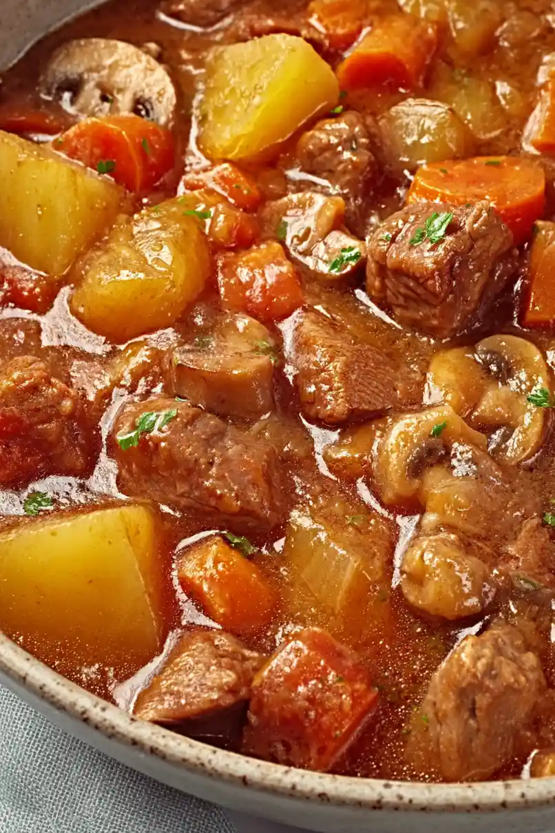 Healthy Slow Cooker Pork Stew