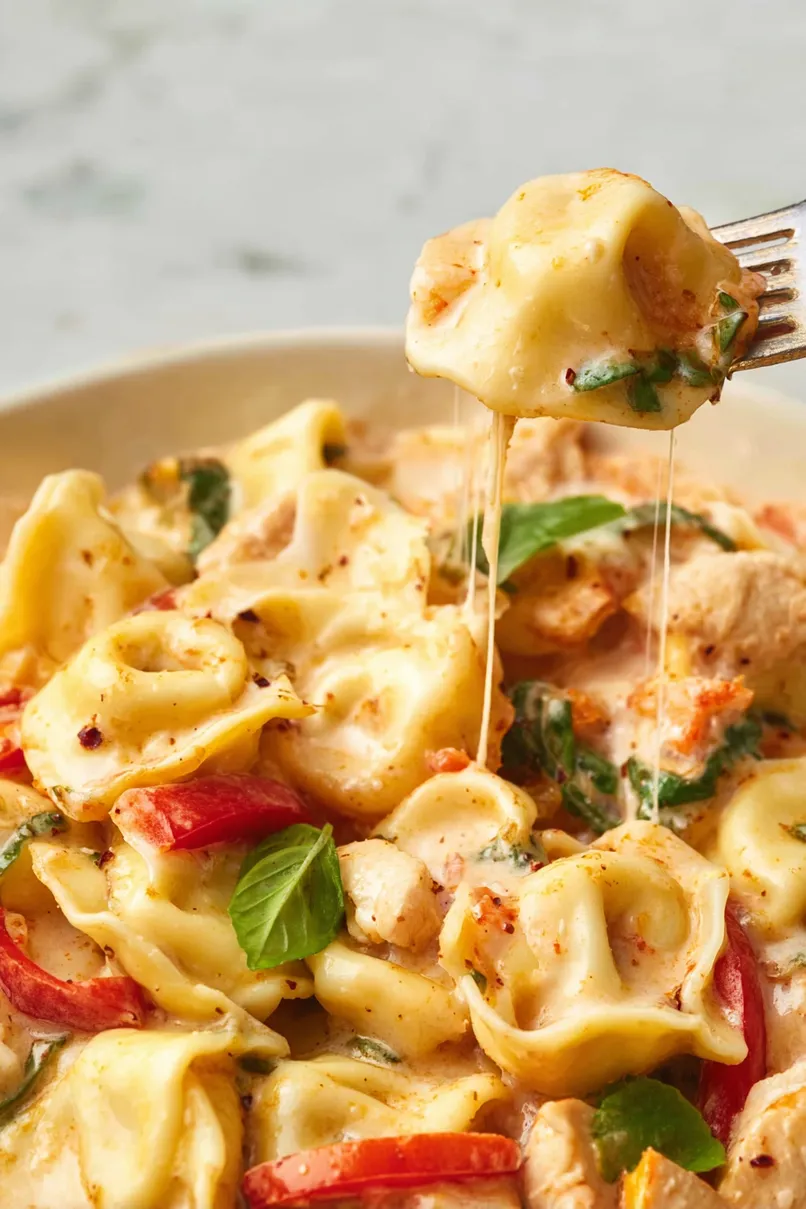 Easy Italian Chicken and Tortellini