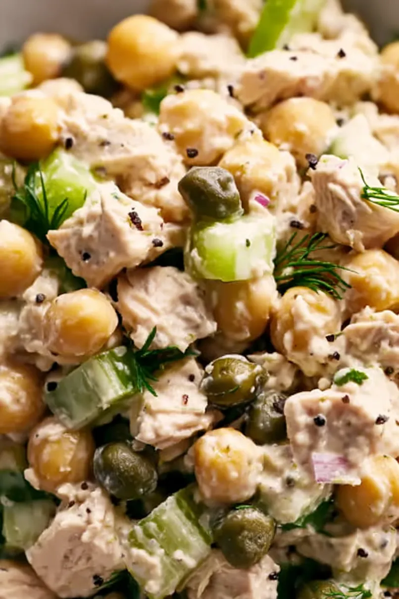 Best Chickpea Tuna Salad