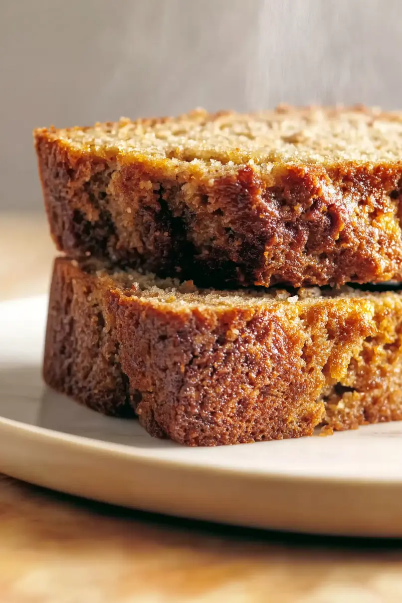 Savory Applesauce Banana Bread