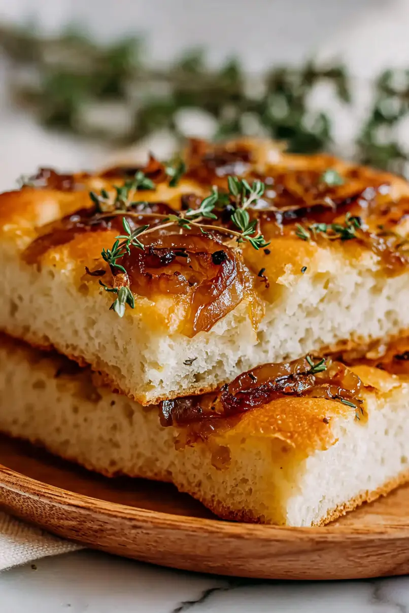 Irresistible Caramelized Onion Focaccia