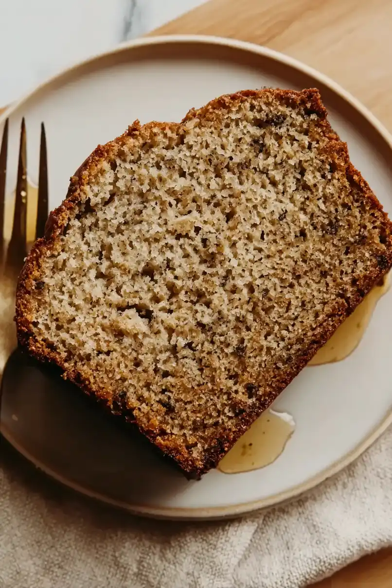 Moist Banana Bread Using Frozen Bananas