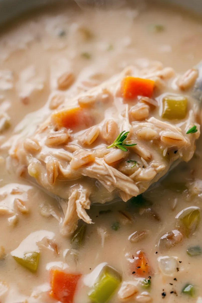 Best Chicken and Farro Soup Recipe