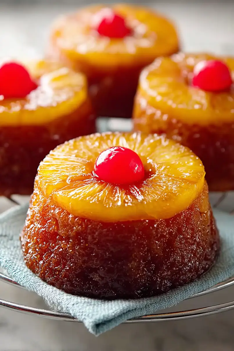 Simple Mini Pineapple Upside Down Cake Recipe