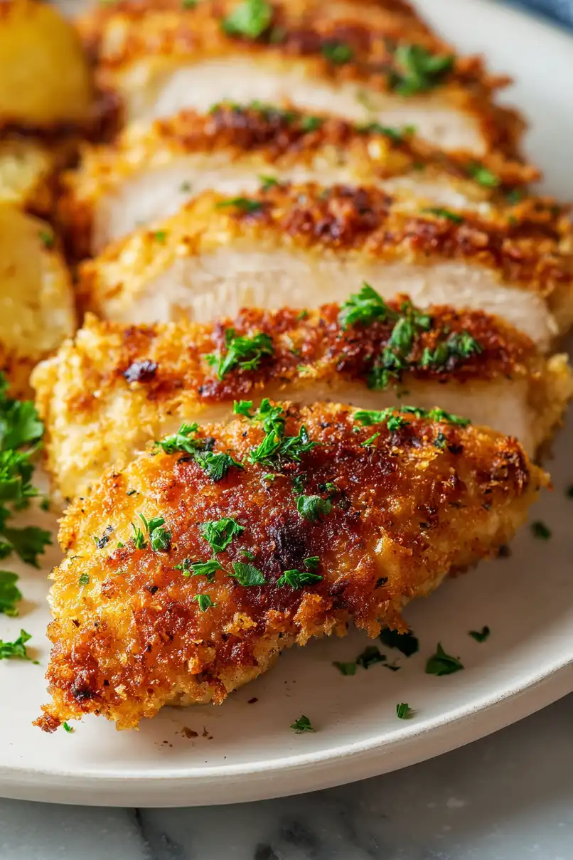 Easy Ritz Cracker Chicken