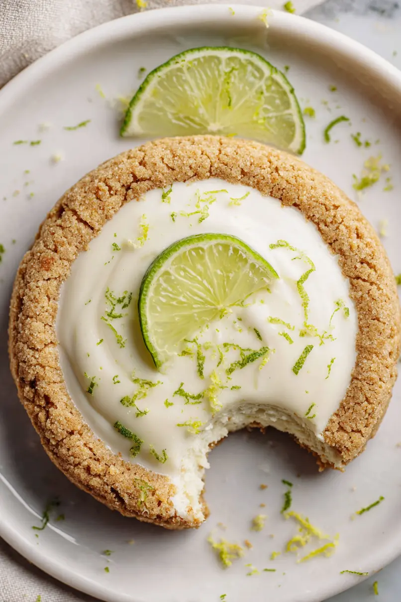 Zesty Key Lime Pie Cookies