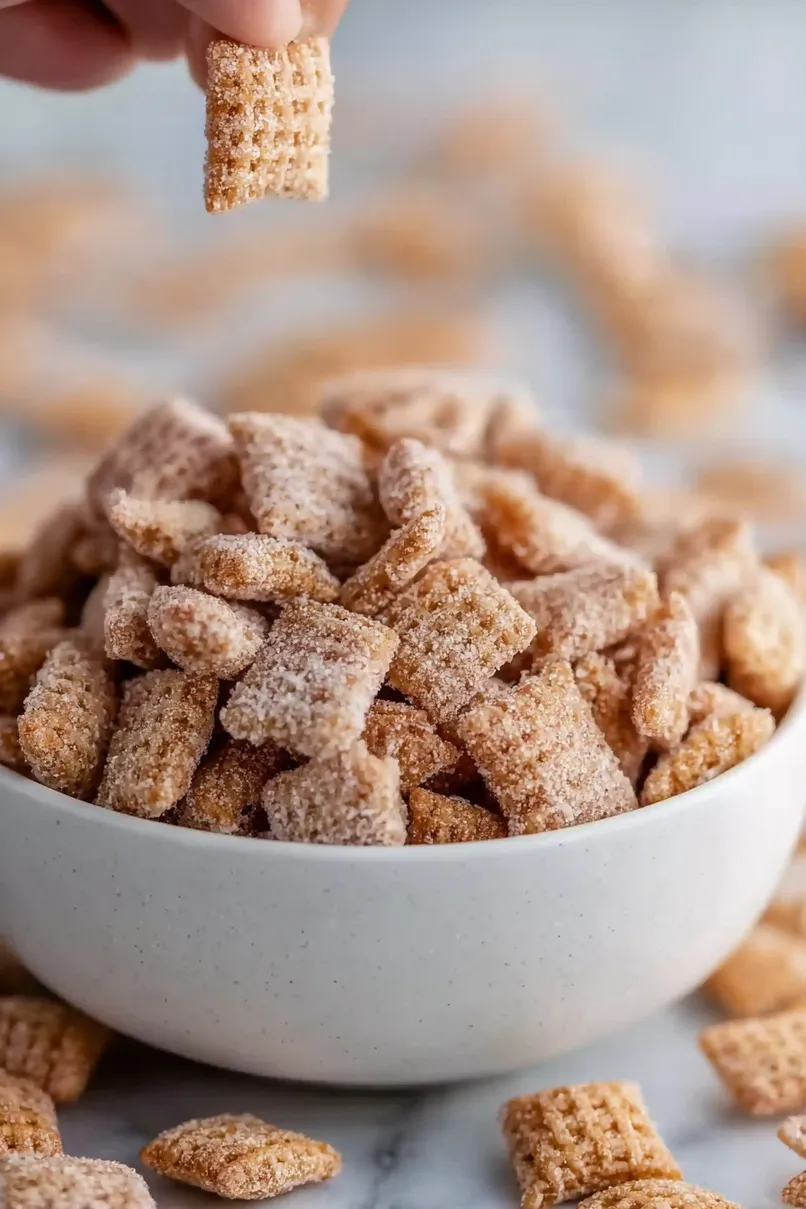 Easy Cinnamon Sugar Chex Mix Recipe