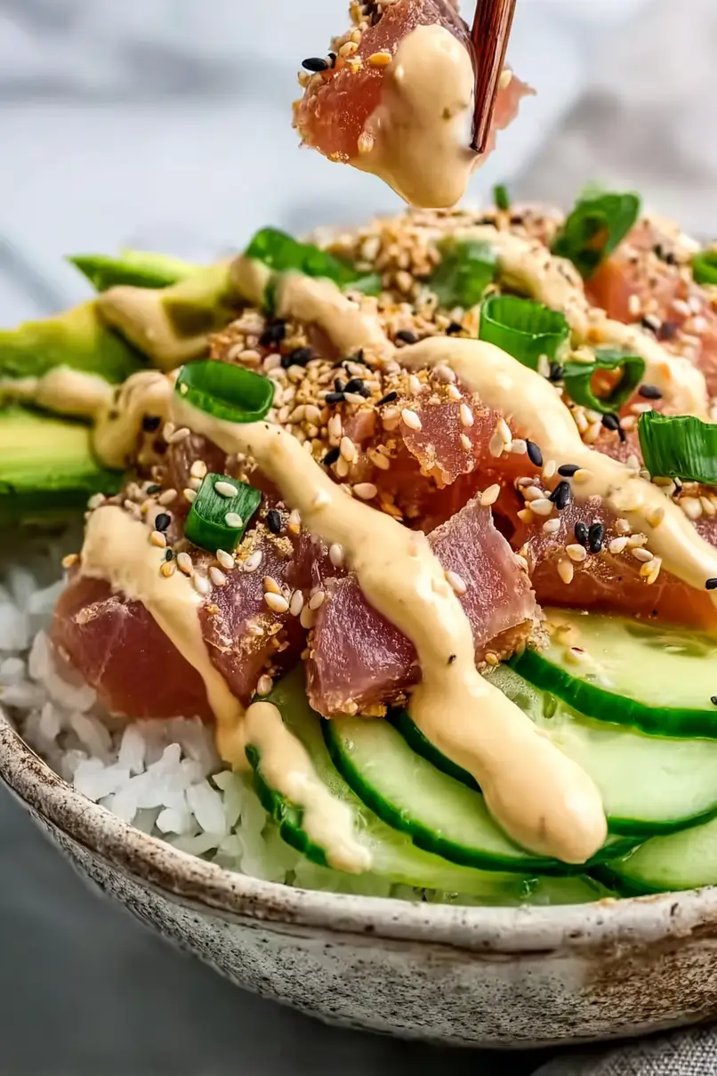 Flavorful Canned Tuna Sushi Bowl