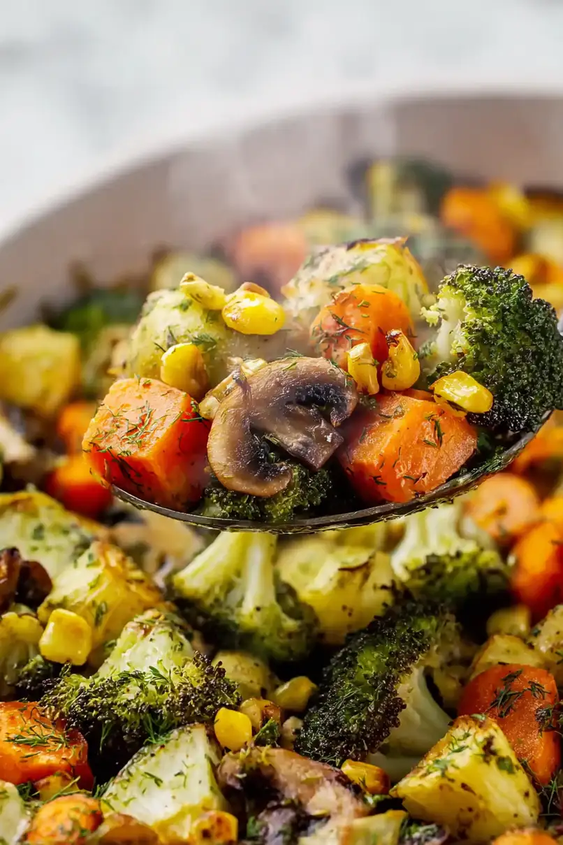 Herb Roasted Vegetable Medley For Thanksgiving