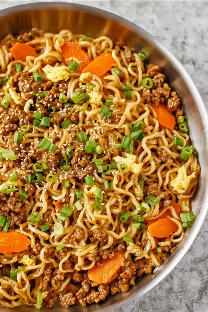 Tasty Ground Pork Ramen