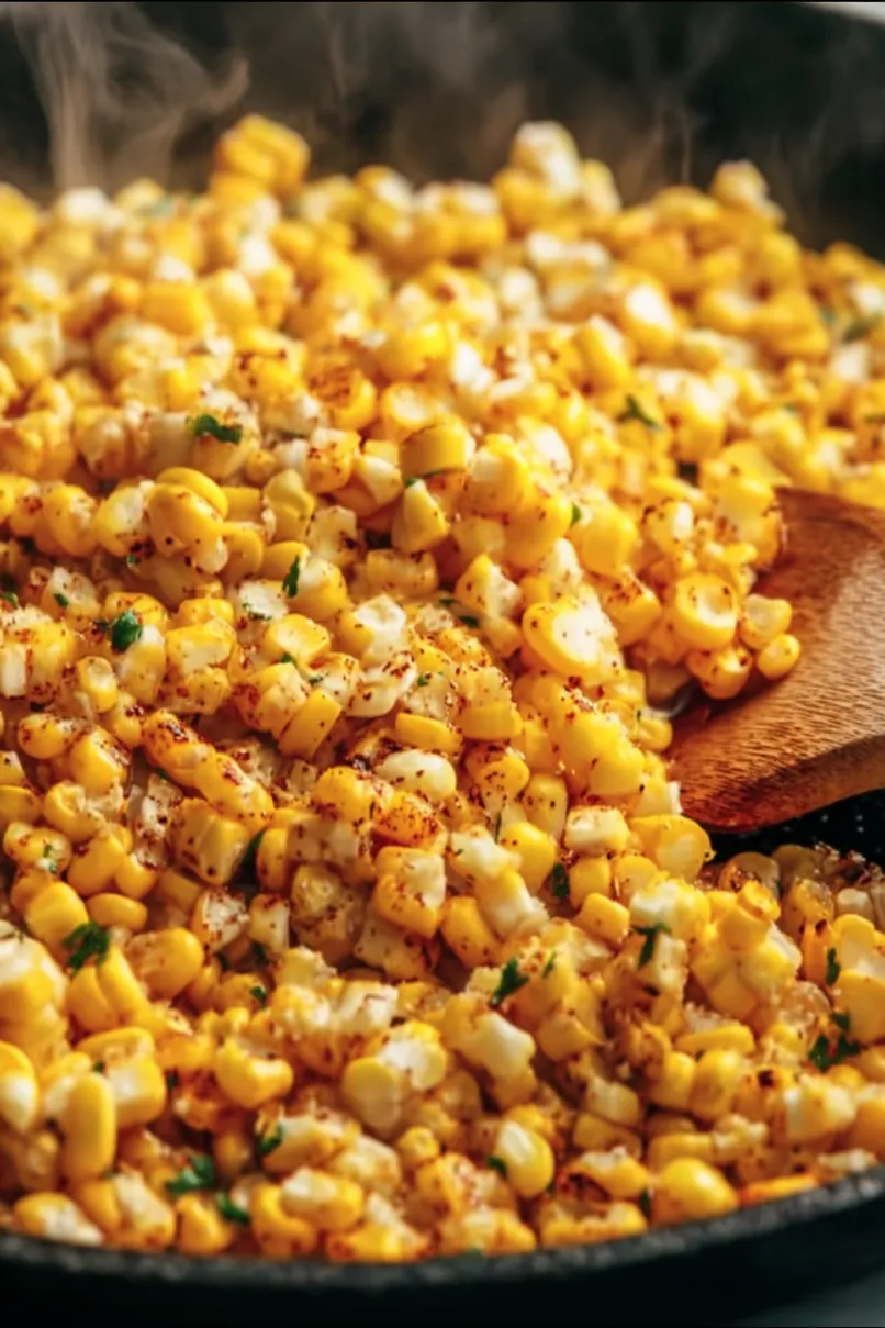 Juicy Street Corn Off the Cob