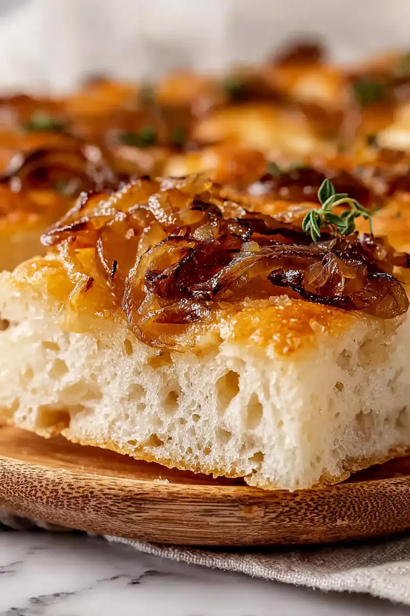 Irresistible Caramelized Onion Focaccia