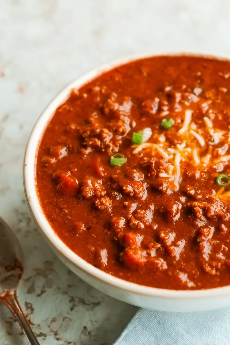 Savory Chili Recipe with V8 Juice