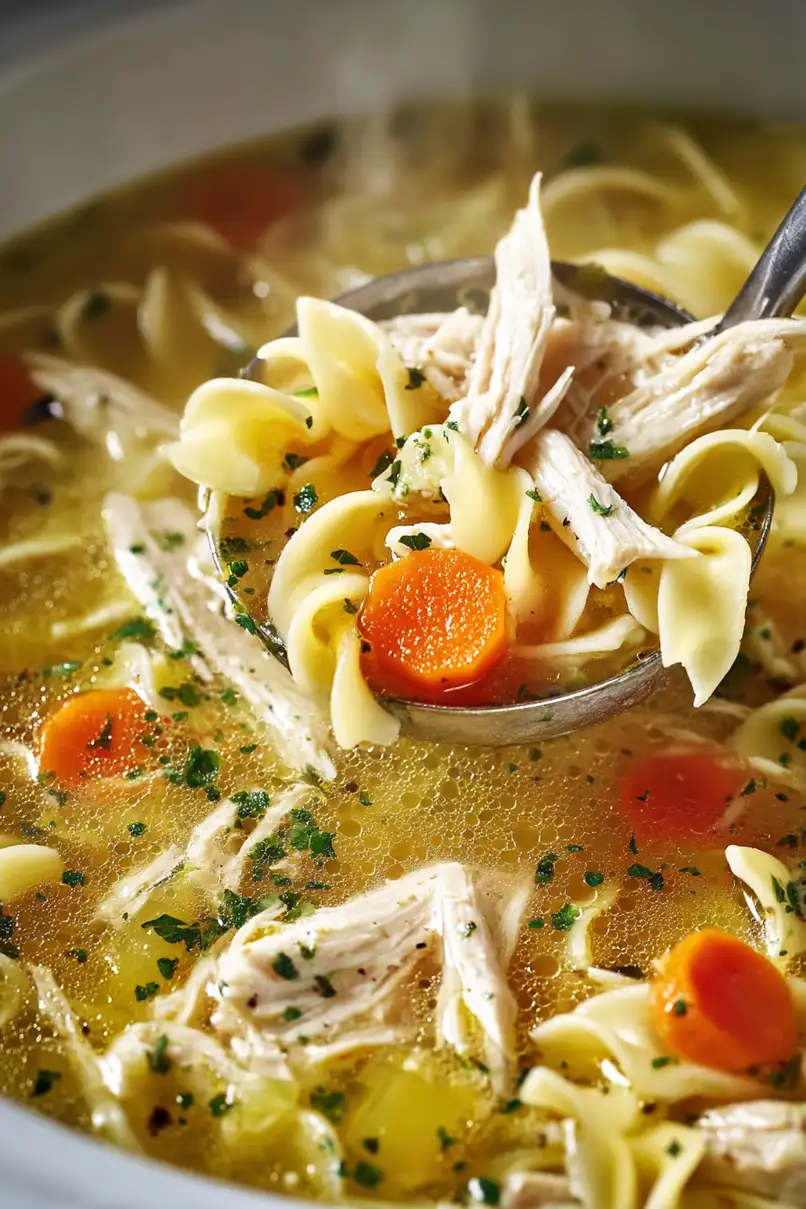 Flavorful Instant Pot Chicken Noodle Soup