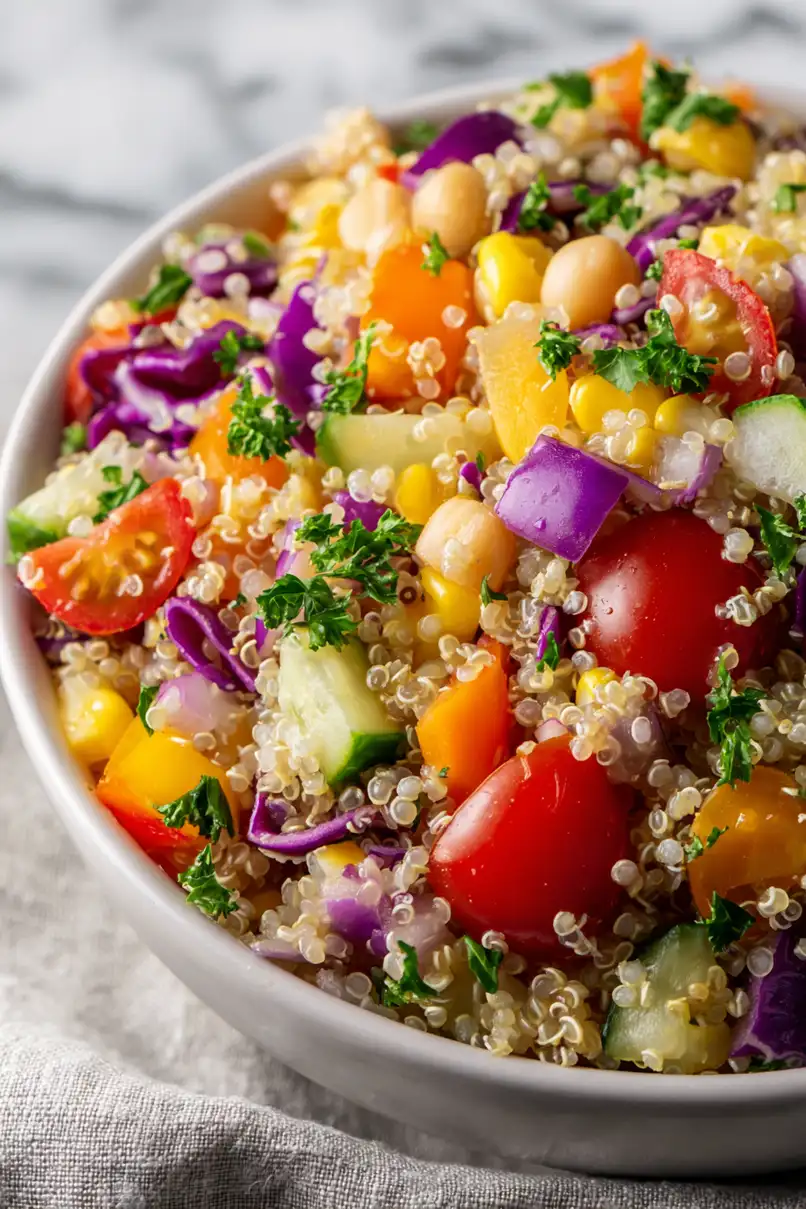 Best Quinoa Vegetable Salad Recipe