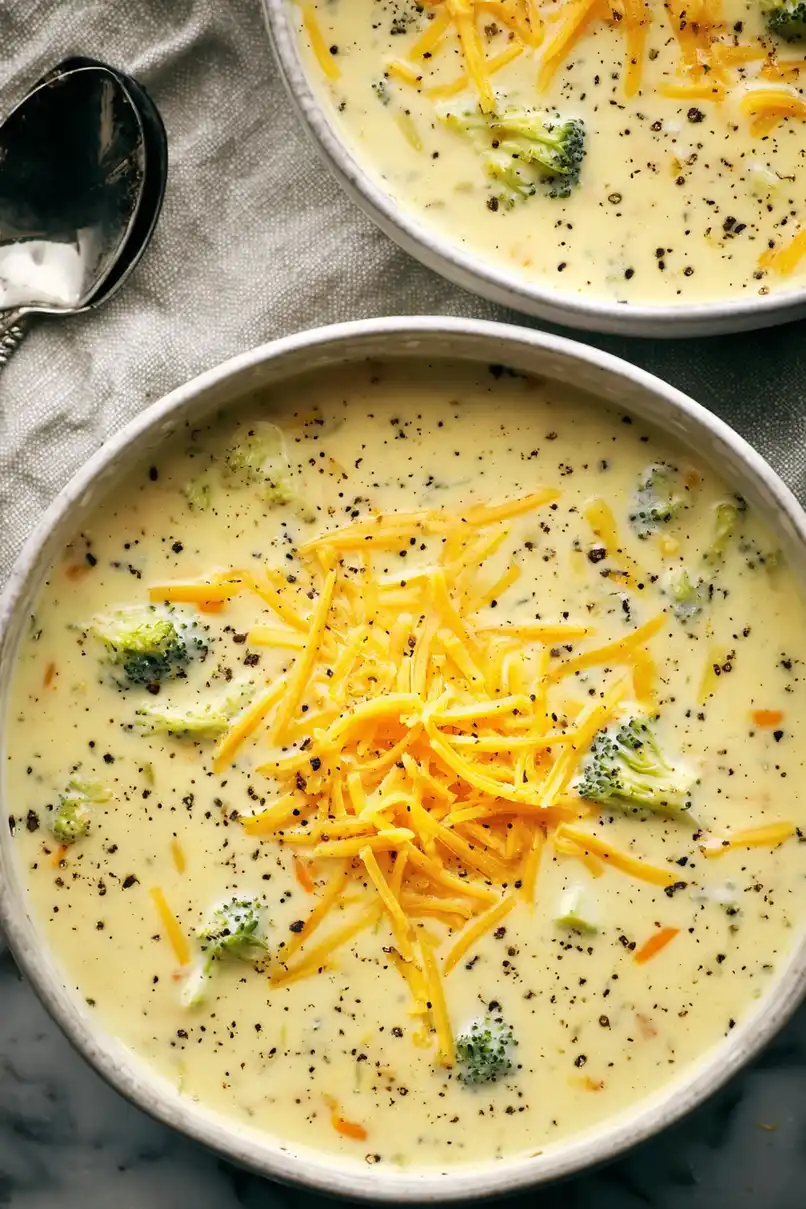 Thick Chicken Broccoli Cheddar Soup