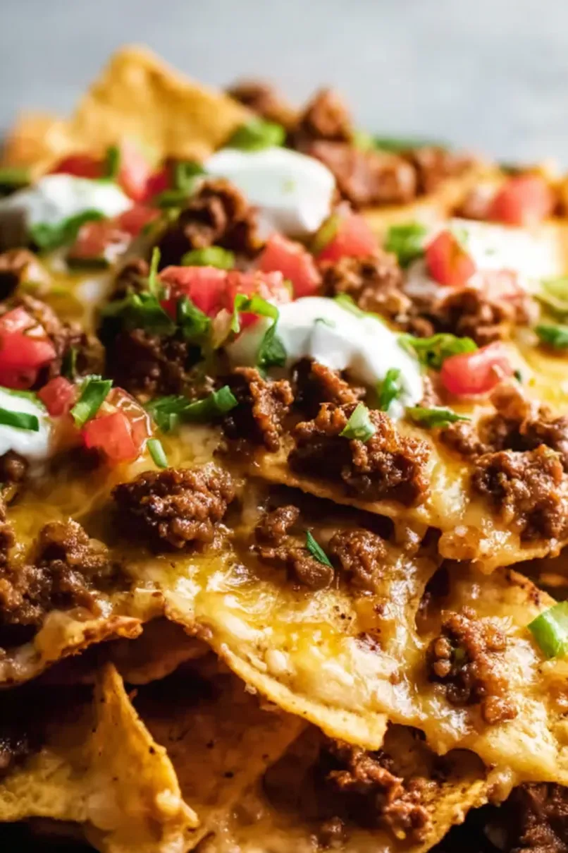 Quick Ground Beef Nachos