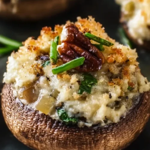 Best Christmas Stuffed Mushrooms