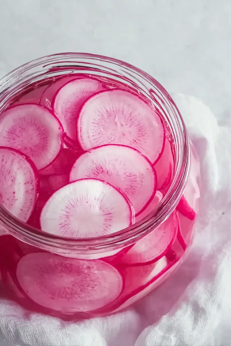 Quick & Easy Pickled Radishes