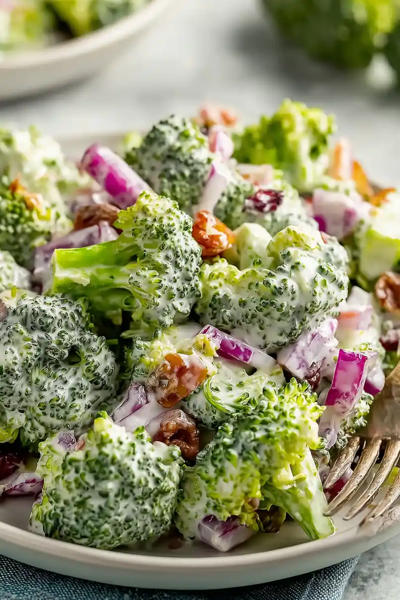 Best Broccoli Salad with Greek Yogurt