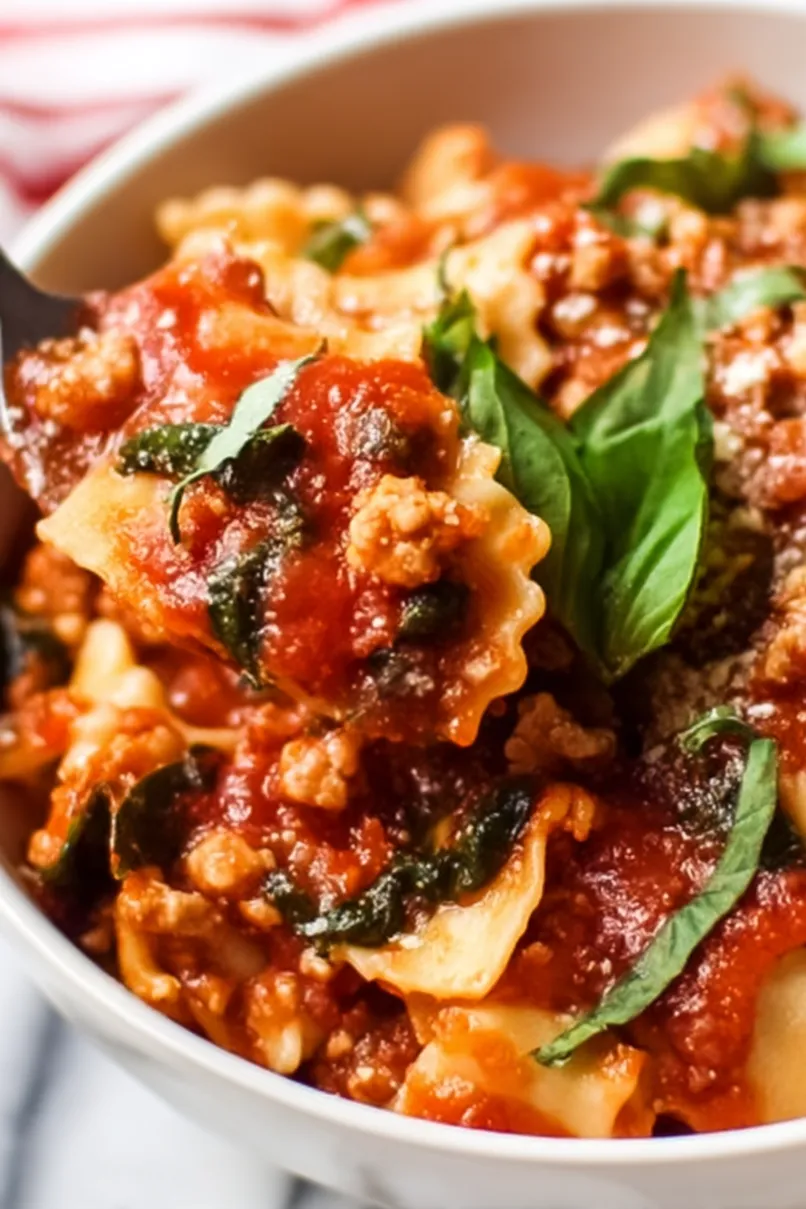 Delicious Low FODMAP Lasagna Soup