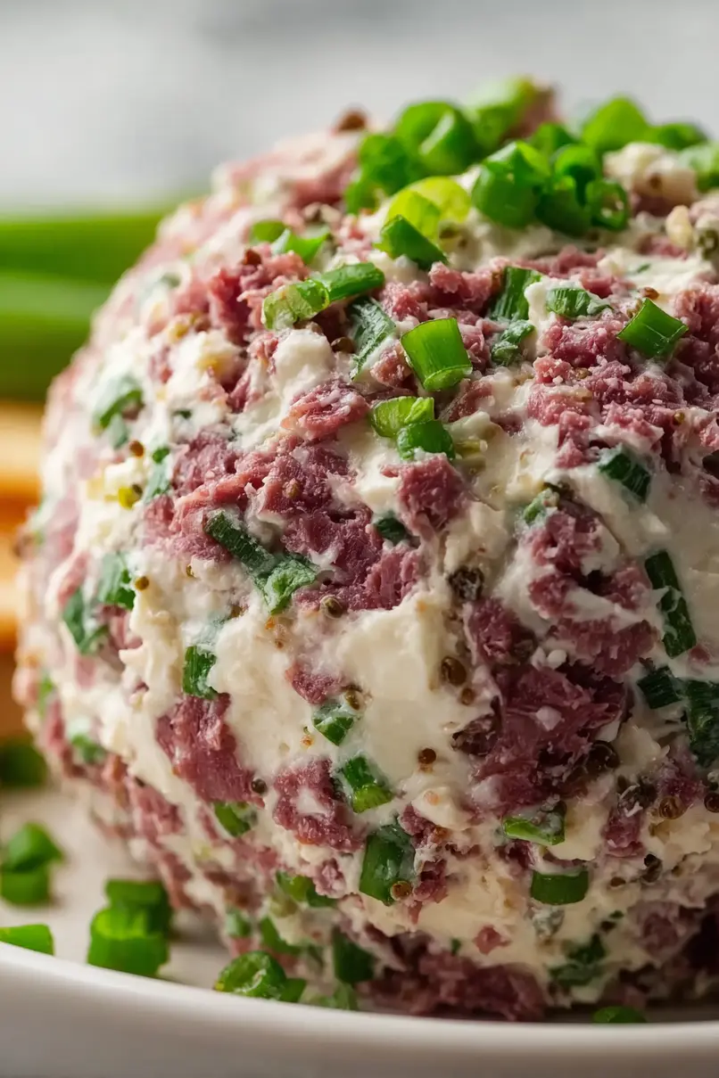 Tasty Dried Beef Cheese Ball