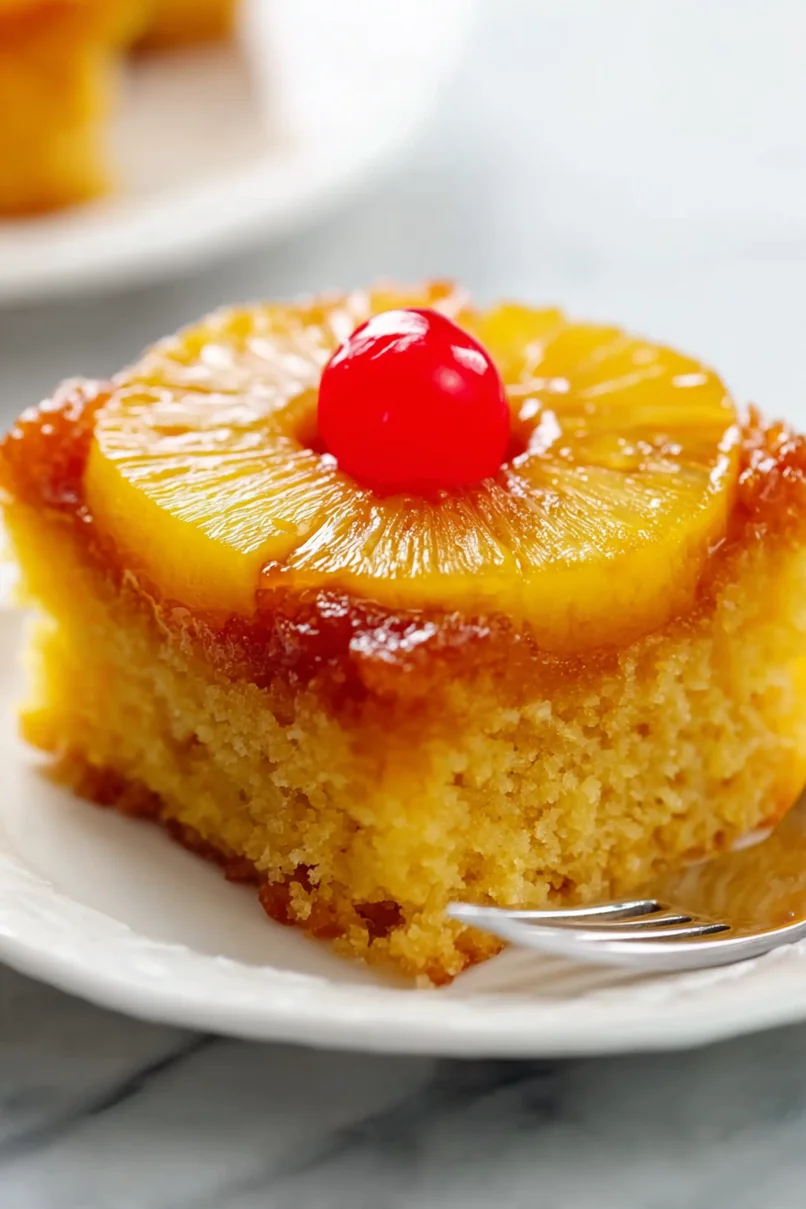 Mouthwatering Pineapple Upside Down Cake with Box Cake